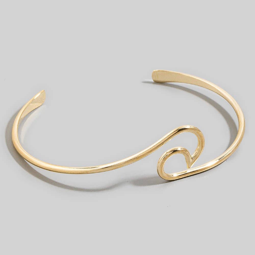 Wave Cuff Bracelet