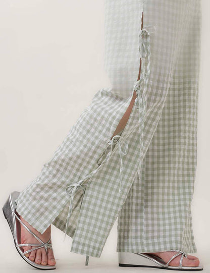 Bow Side Split Pant