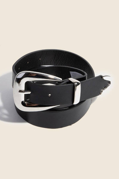 Black Vegan Belt