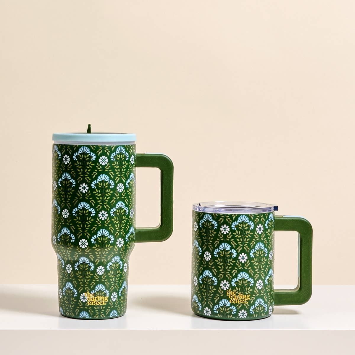 14 oz Insulated Mug–Green
