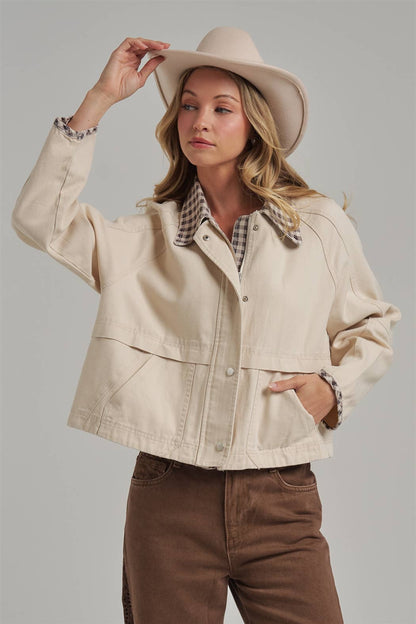 Victoria Gingham Jacket