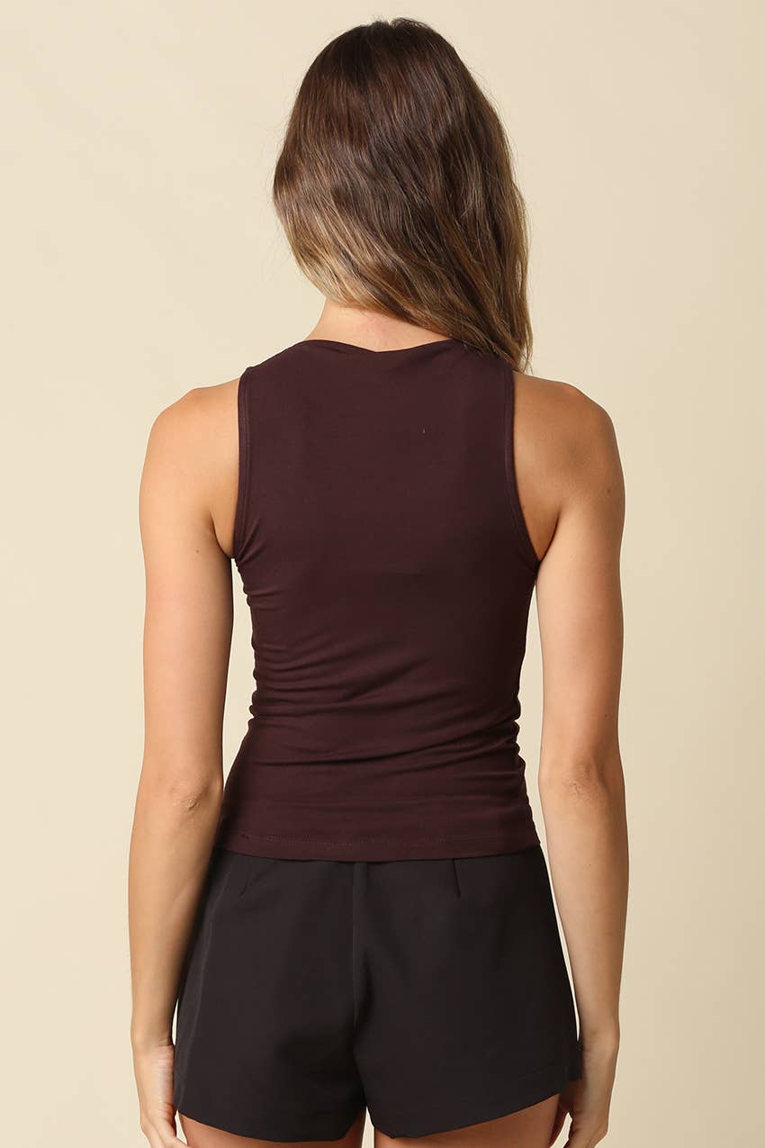 Mandy Mock Neck Tank