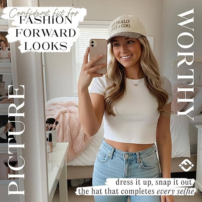 Literally Just a Girl Cap