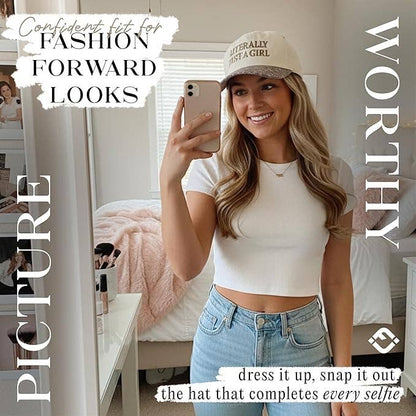 Literally Just a Girl Cap