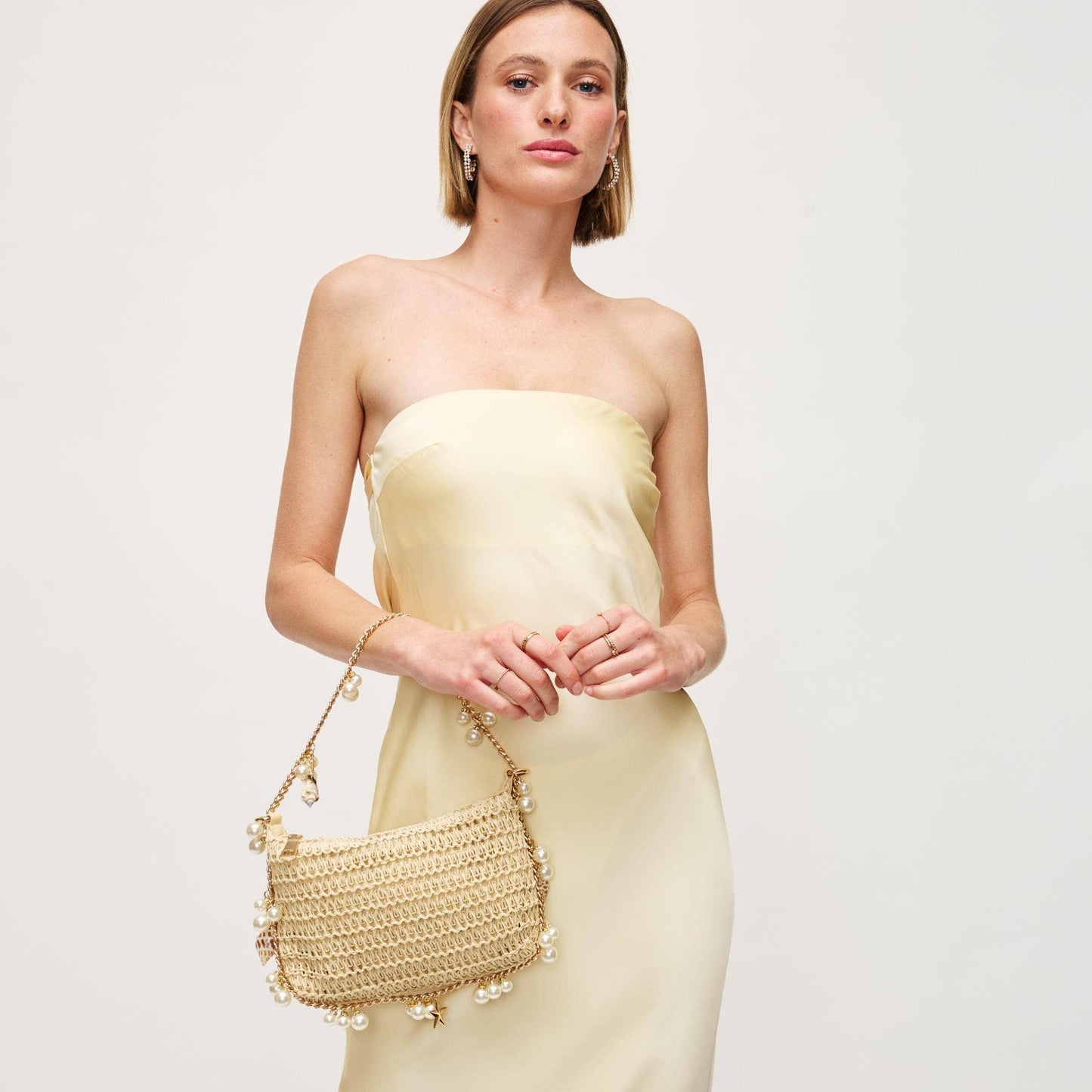 StephSeashell Straw Bag