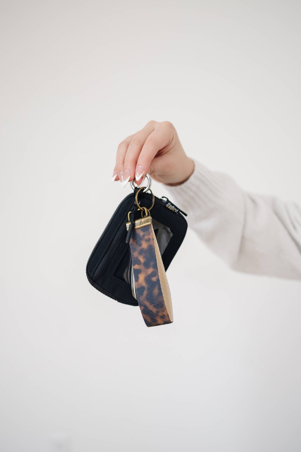 Canvas Wristlet Keychain