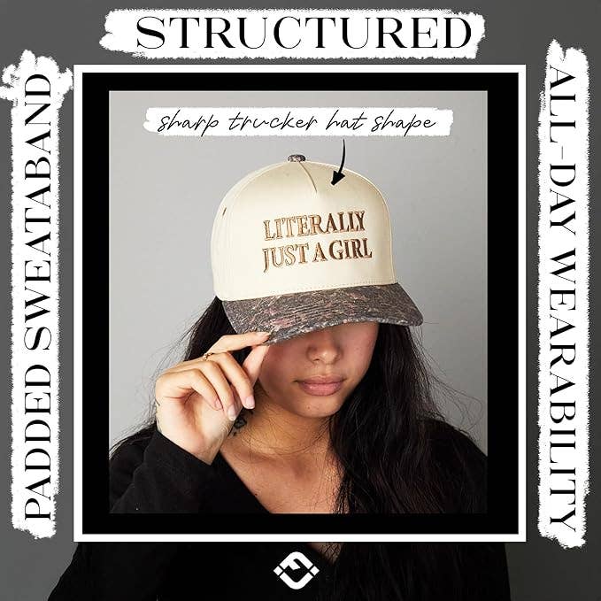 Literally Just a Girl Cap