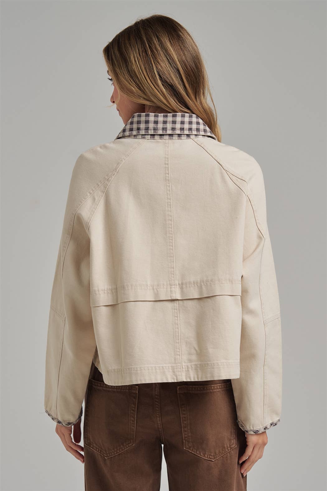 Victoria Gingham Jacket