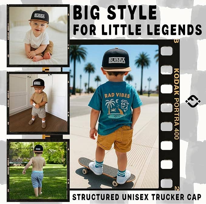 Bubba Trucker Kids Cap