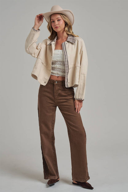 Victoria Gingham Jacket
