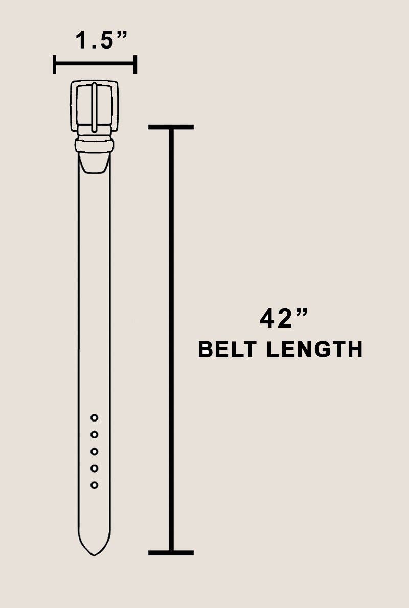 Black Vegan Belt