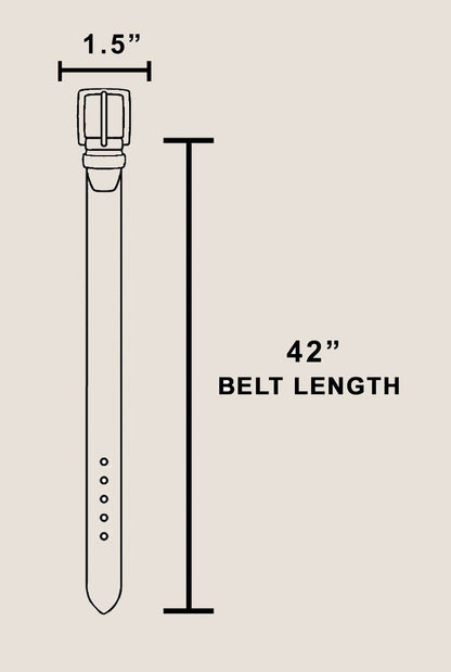 Black Vegan Belt