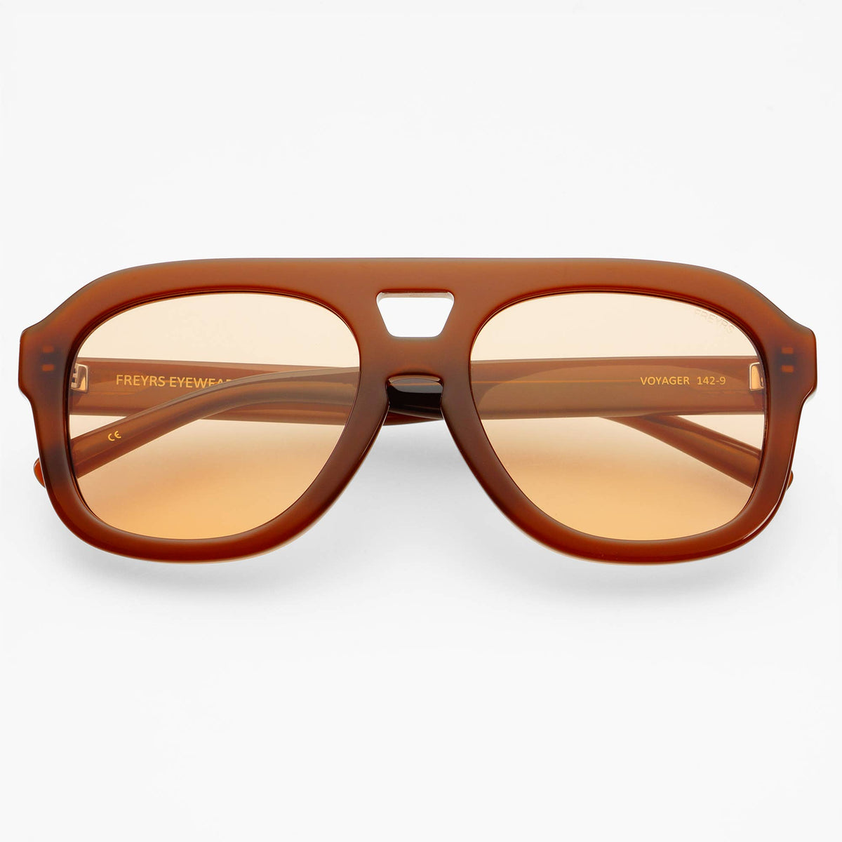 Voyager Acetate Oversized Aviator Sunglasses