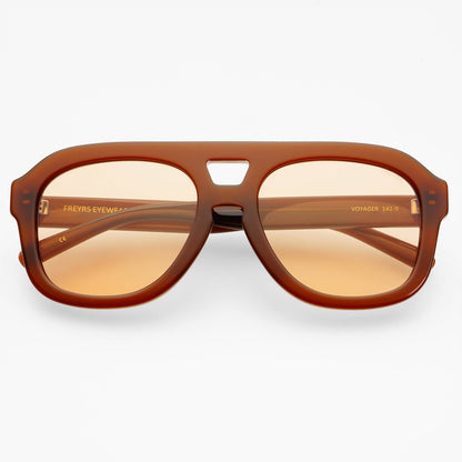 Voyager Acetate Oversized Aviator Sunglasses