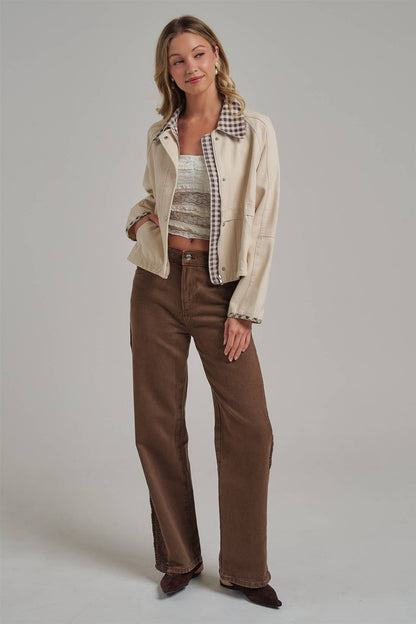 Victoria Gingham Jacket