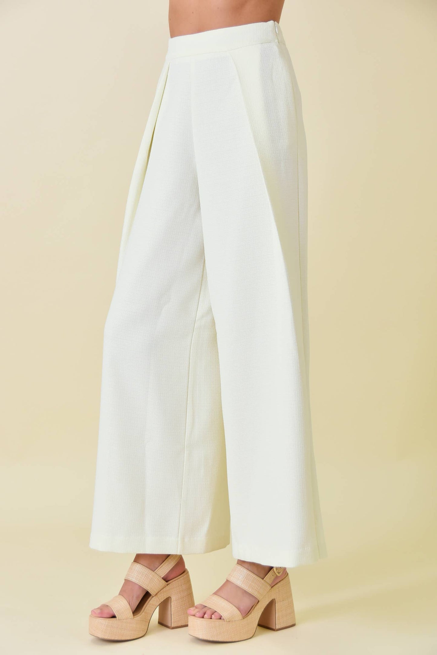 Front Pleat Tailored Pant