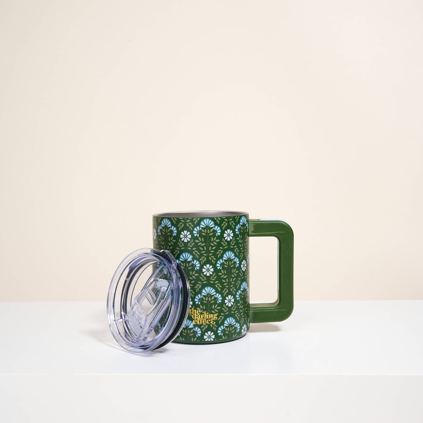 14 oz Insulated Mug–Green