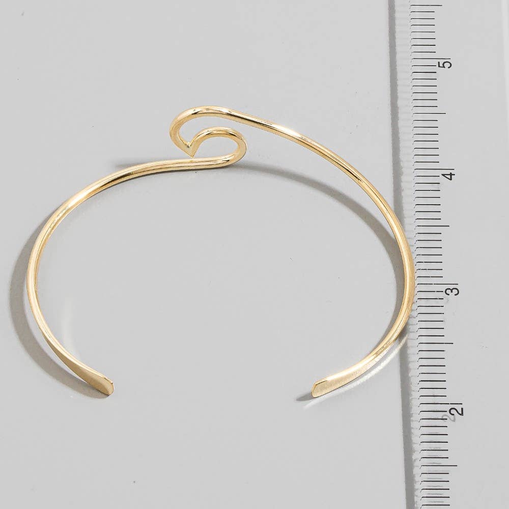 Wave Cuff Bracelet