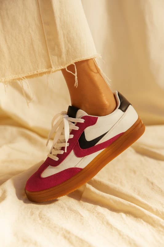 Fuchsia Sneakers