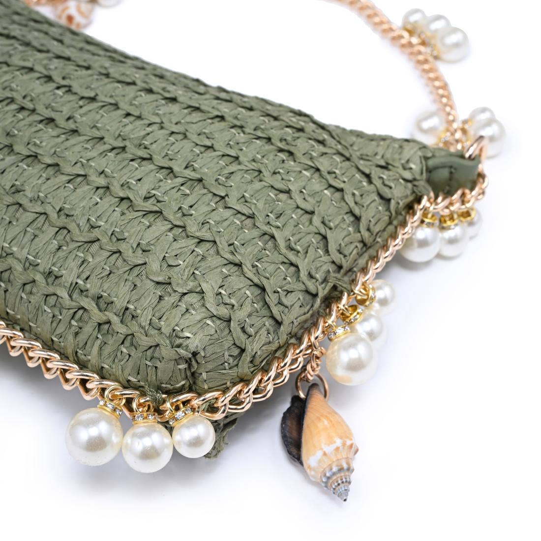 StephSeashell Straw Bag