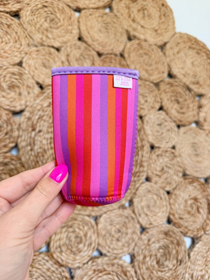 Slim Can Sleeve-Sunset Stipes