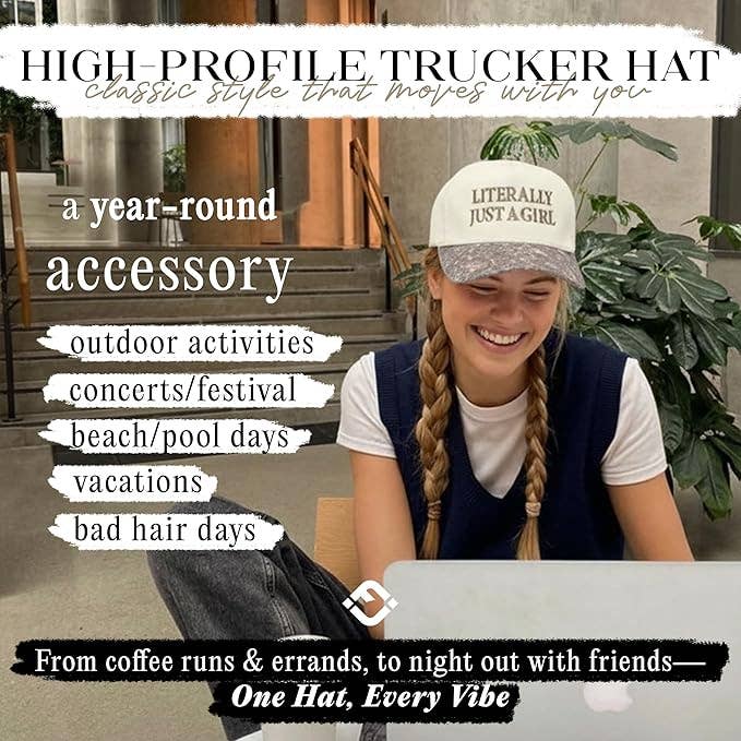Literally Just a Girl Cap