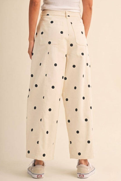 Stephanie Barrel Pants