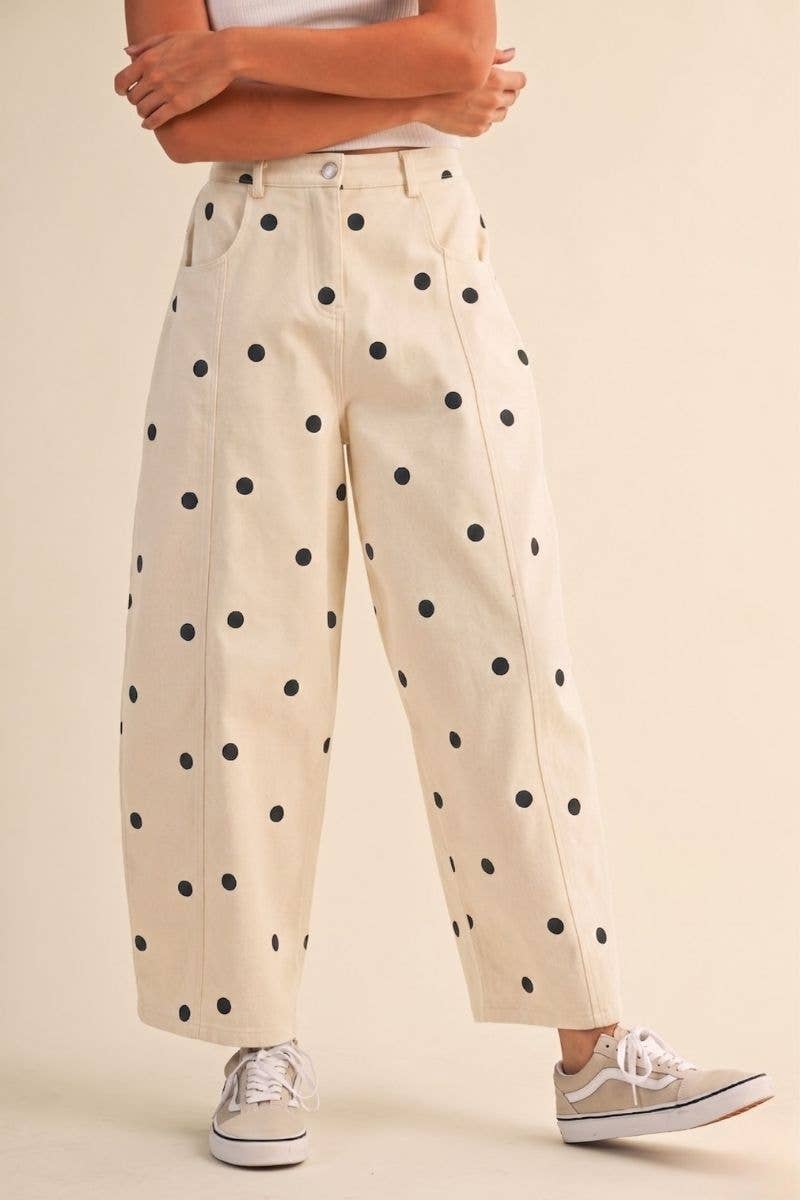 Stephanie Barrel Pants