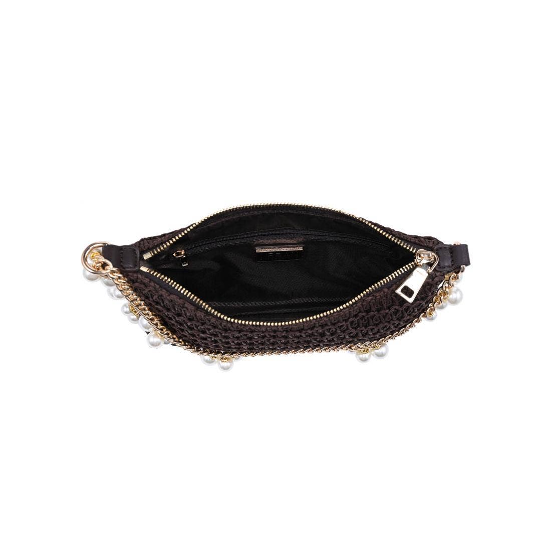 Seashell Straw Bag: Chocolate