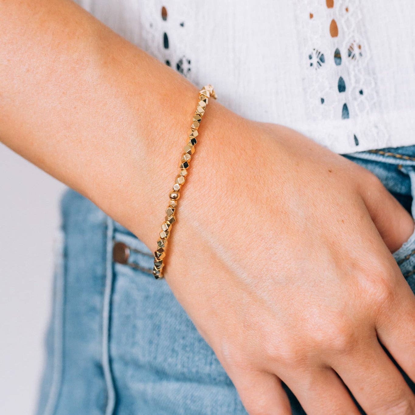 Faceted Bracelet