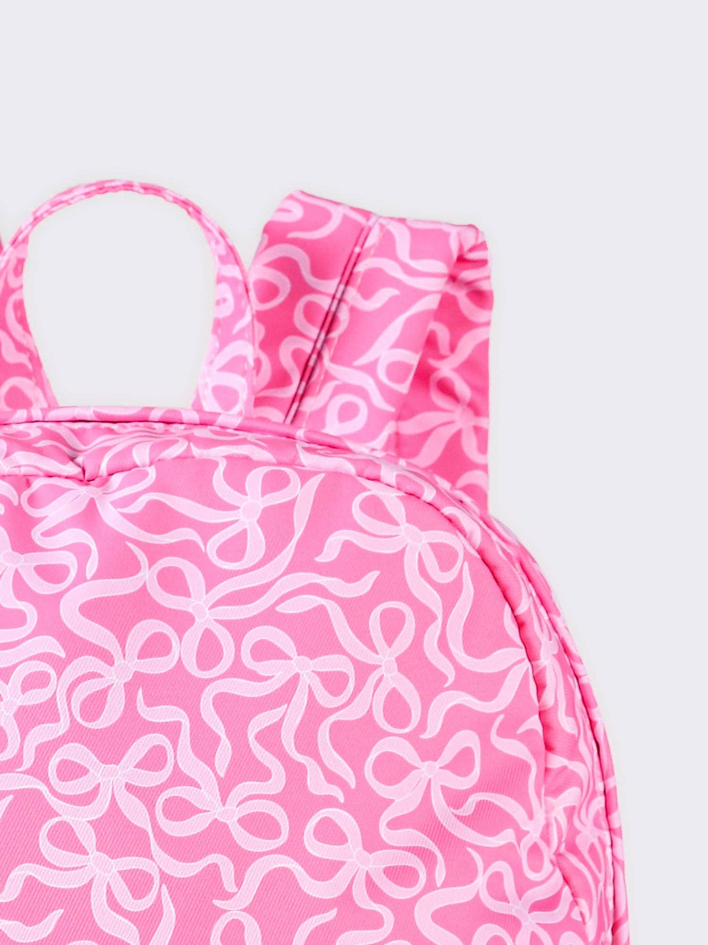Ruffle Bow Printed Girls Backpack