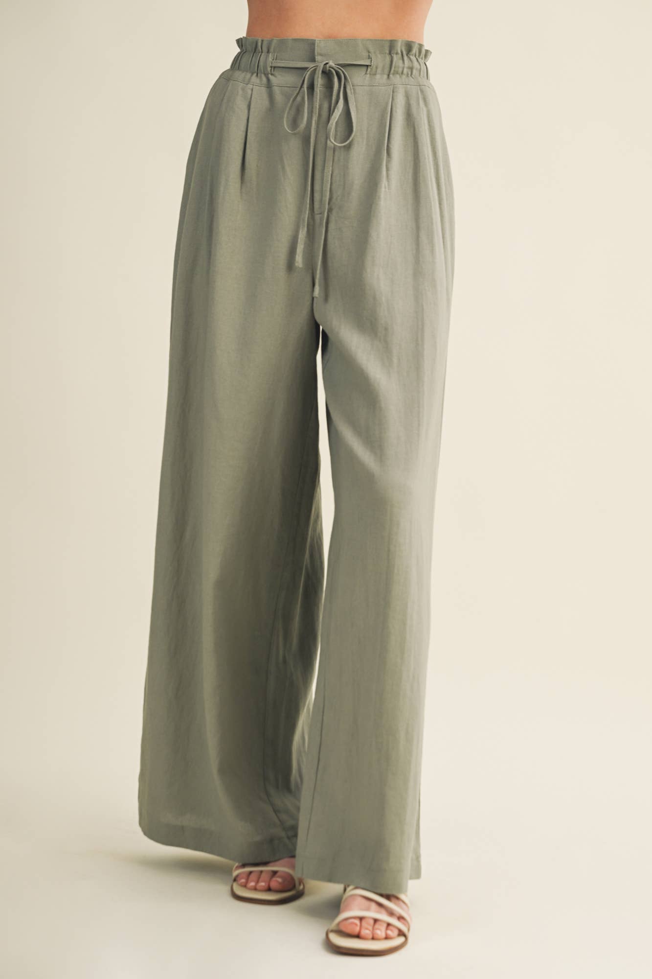 Cinched Waist Pants