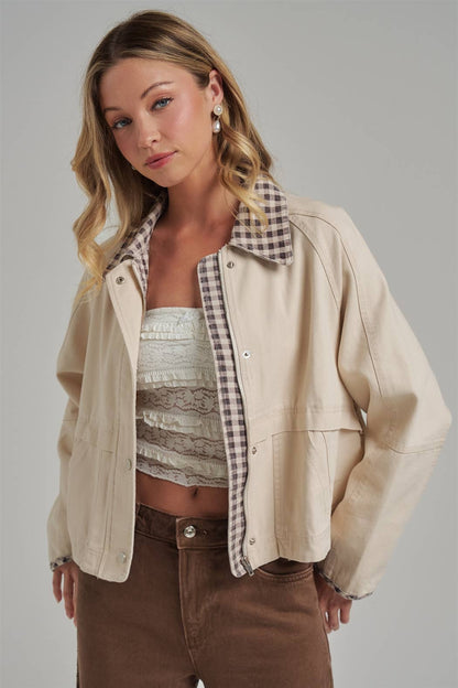 Victoria Gingham Jacket