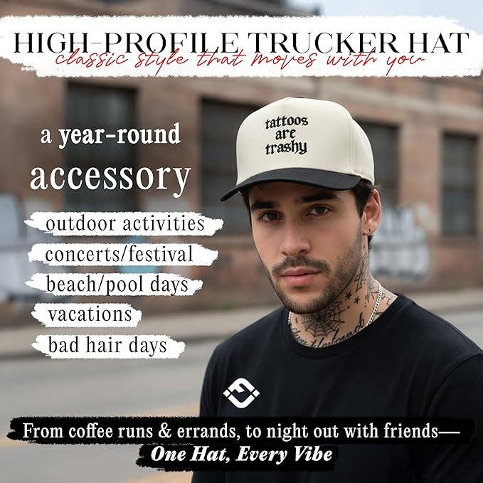 Tattoos Are Trashy Hat