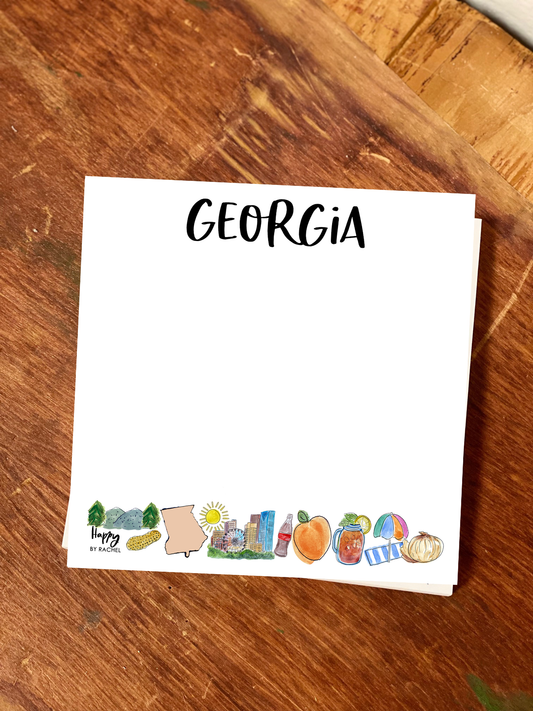 State of Georgia Notepad