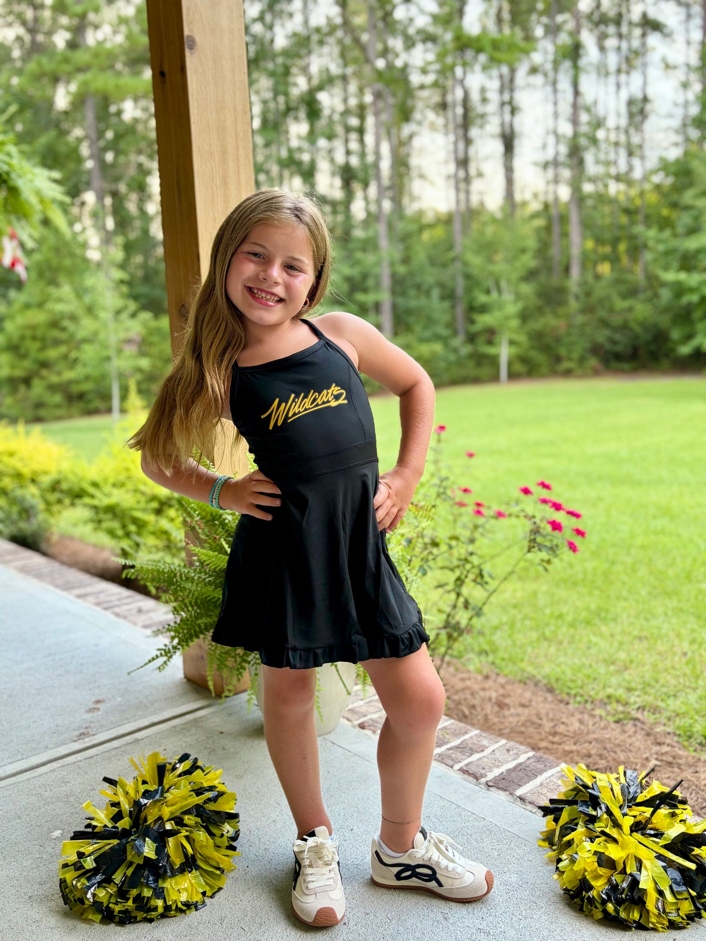 Wildcat Dress Ruffles